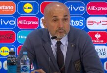 Spalletti przechodzi od treningu piłki nożnej przeciwko Norwegii w Ullevaal do czołowego klubu giganta