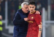 Wspaniałe spotkanie Mourinho i Dybali