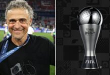 Luis Enrique pokonuje Slota i Flicka, zdobywając nagrodę trenera roku FIFA