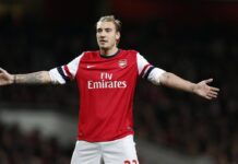 „Panie” Nicklas Bendtner przyznaje, że nienawidził swojego kolegi z Arsenalu od pierwszego dnia ich spotkania