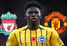 Manchester United jest mile zaskoczony, że Brighton obniża cenę jednego ze swoich głównych celów