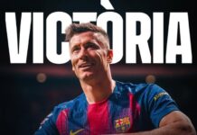 Robert Lewandowski zapewnił zwycięstwo nad Atletico Madryt, a prawdopodobnie także Barcelonę, kolejny trofeum La Liga