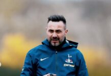 Menedżer Premier League współczuje Roberto de Zerbi w Tottenhamie