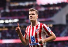 Więcej akcji na zapleczu odnotowano w Atletico Madrid w Sørloth