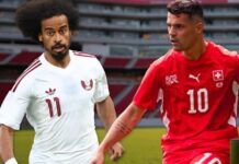 Zwycięska czaszka Granit Xhaka tworzy naprawdę złą atmosferę na Mistrzostwach Świata