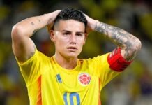 Były bohater Mistrzostw Świata James Rodriguez odchodzi z kolejnego klubu – tym razem po 6 meczach
