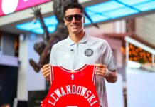 Lewandowski w centrum uwagi — ikona NBA wręczyła mu wyjątkowy prezent