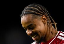 Bradley Barcola z Liverpoolu potrzebował zaledwie pół godziny, by zarejestrować się jako najszybszy