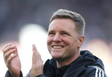 Eddie Howe obliczył, że Eddie Howe przejmie stanowisko w Tottenhamie