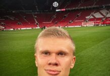Zwycięzca meczu Erling Haaland oddaje hołd prawdziwemu zwycięzcy meczu na Old Trafford